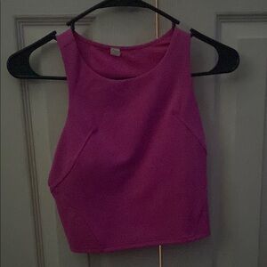 Vibrant Pink Sleeveless Top